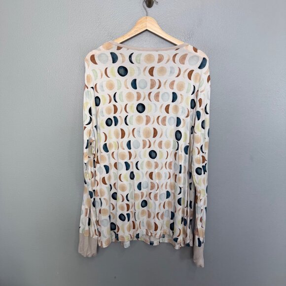 LITTLE SLEEPIES luna neutral bamboo pajama top size 3X - Picture 5 of 5